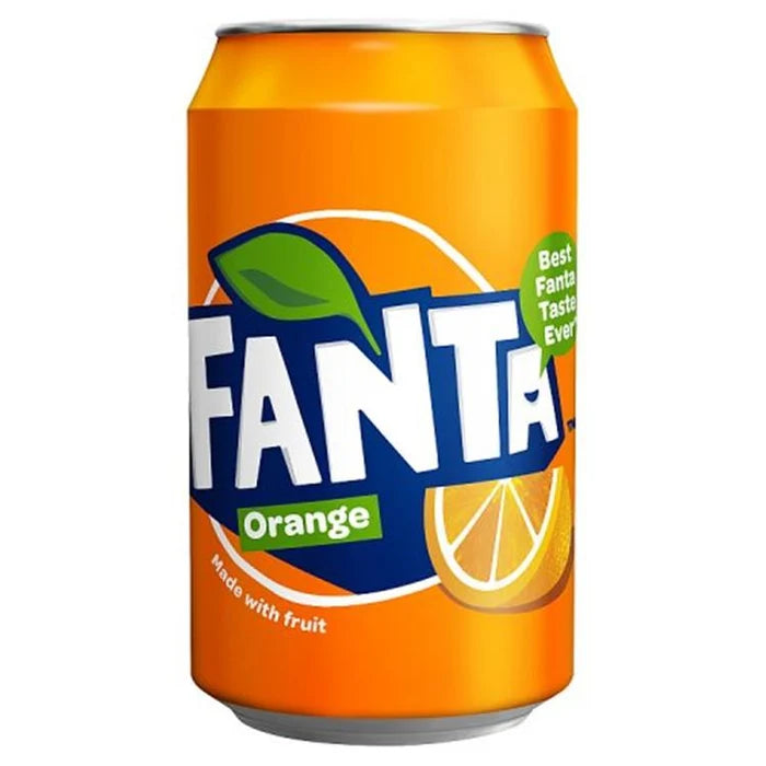 Fanta Orange Cans 24 x 330ml