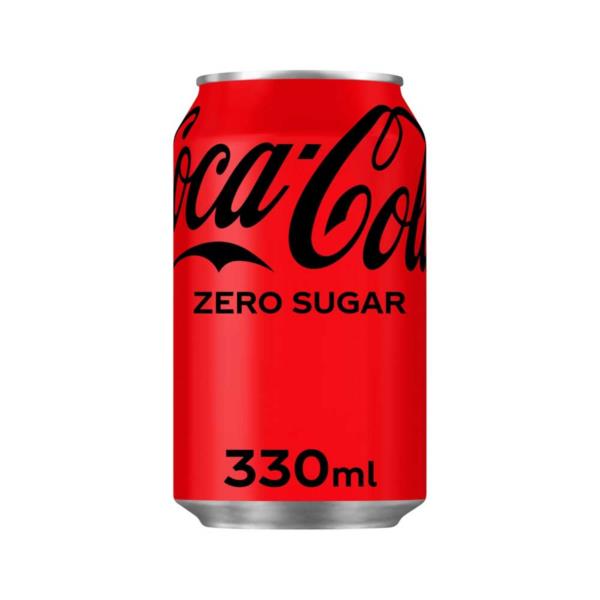 Coca-Cola Zero Sugar Cans 24 x 330ml