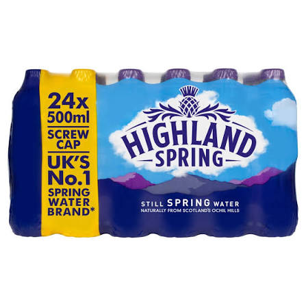 Highland Spring Still Water 24 x 500ml