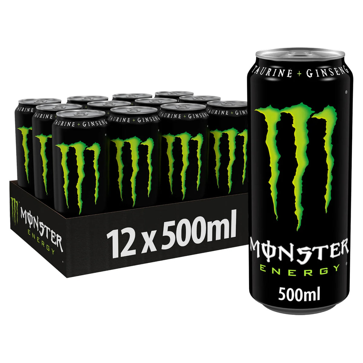 Monster Energy Drink Cans 12 x 500ml