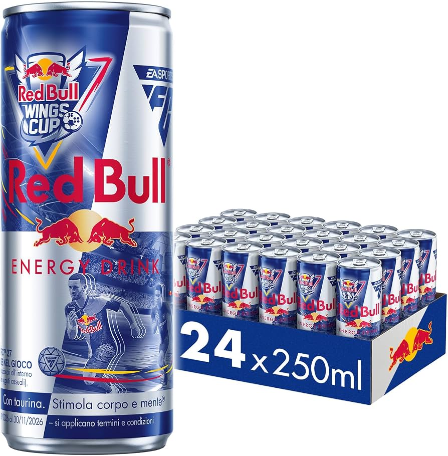 Red Bull Energy Drink Cans 24 x 250ml