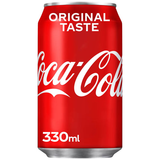 Coca-Cola Original Taste Cans 24 x 330ml
